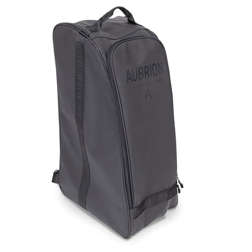 Image of Shires Aubrion React Jaquard Lined Long Boot Bag - Black