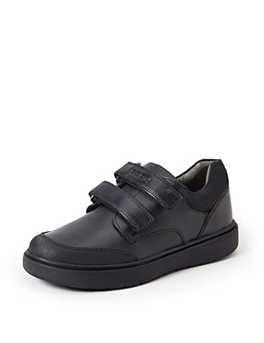 Image of Geox J RIDDOCK BOY F Low-Top Sneakers, Black, 6.5 UK