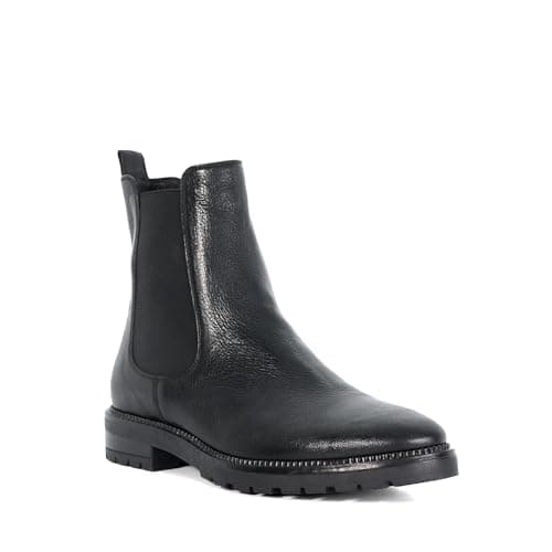 Image of Dune London Ladies POEMA Cleated Sole Chelsea Boots Size UK 5