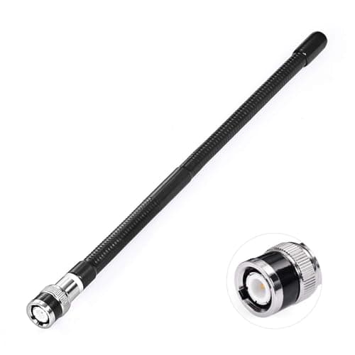 Image of Bingfu CB Aerial Antenna 27MHz BNC Male Connector Soft Whip Antenna Portable Compatible with Portable Handheld/CB Radio/Mobile/Police Radio/Scanner