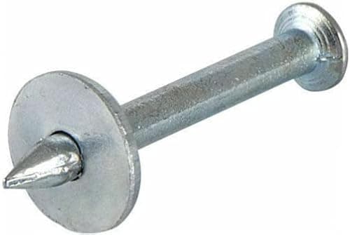 Image of Capping Nails - Mickey Pins Masonry Nails with Washer 5 X 30mm Pack of 100 Q-CRIMP
