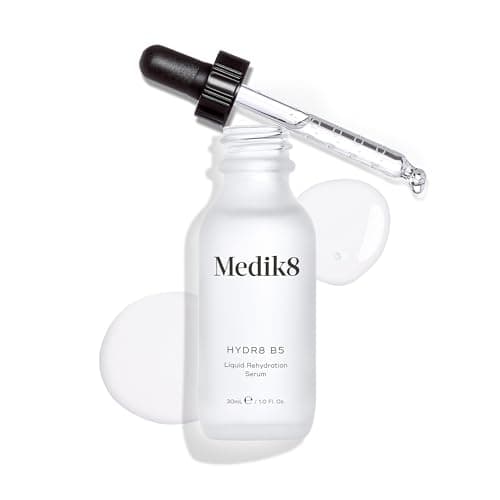 Image of Medik8 Hydr8 B5 - Liquid Rehydration Serum With Hyaluronic Acid - Replenishes, Smooths & Plumps Skin - Ideal For Normal to Sensitive Skin Types - 30ml