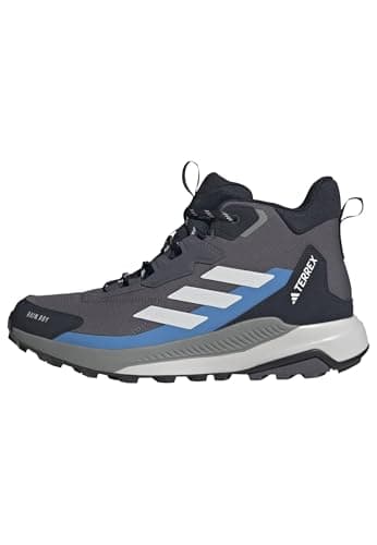 Image of adidas Men's Terrex Anylander Mid RAIN.RDY Hiking Shoes, Aurora Onix/Dash Grey/Legend Ink, 10 UK
