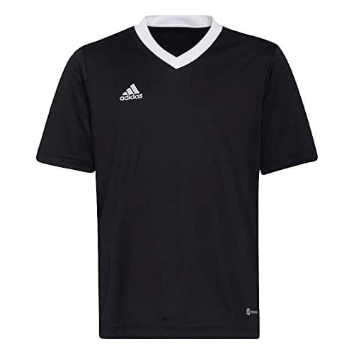 Image of adidas Unisex Kids Entrada 22 Jersey, Black, 9-10 Years