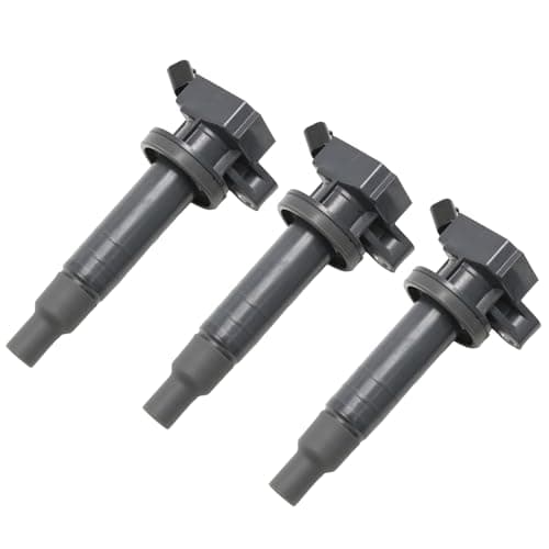 Image of Hoypeyfiy 3Pcs 90919-02239 Ignition Coil, Replacement for Toyota Aygo Yaris Replacement for Citroen C1 Replacement for Peugeot 107, Replaces 90919-02262 90080-19015