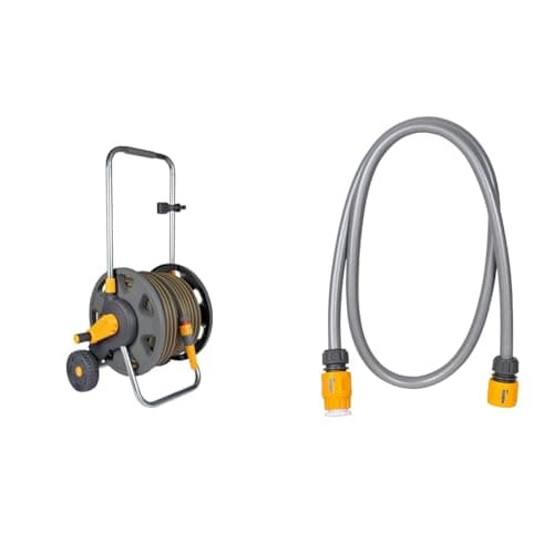 Image of HOZELOCK - Cart Plus 50m of Ultramax Hose with Universal Connection kit
