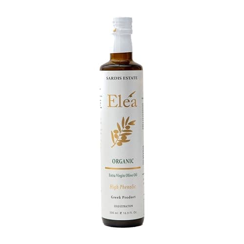 Image of Sardis Estate Organic Extra Virgin Greek Olive Oil – 500ml Cold Extract, High Phenolic,100% Koroneiki Variety