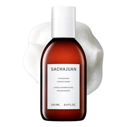 Image of SACHAJUAN Thickening Hair Conditioner 250 ml, Nourishes, Volumizing, Heat & UV Protectant. Shine & Smooth Volume Made From Paraben Free Formula With Ocean Silk Technology.