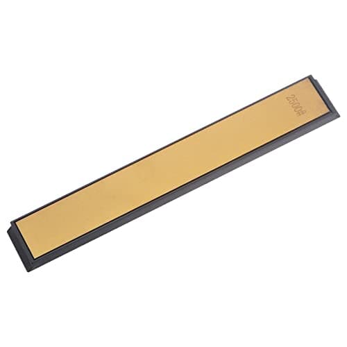 Image of sourcing map Diamond Sharpening Stone, 6" x 0.8" (150mm x 20mm) 2500 Grits Titanium Coated Whetstone Sharpener Grinding Plate Hand Tool