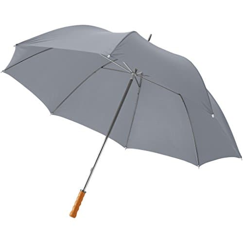Image of Bullet 30in Golf Umbrella (Pack Of 2) (100 x 130 cm) (Grey)
