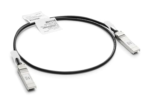 Image of HPE Networking Instant On 10G SFP+ to SFP+ Direct Attach Copper (DAC) Cable for Connections Up to 1 Meter (R9D19A)