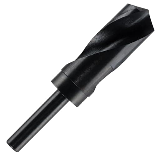 Image of 31mm HSS Blacksmith Drill Bit - Reduced Shank Drill for Aluminium, Steel, Wood, Plastic, Non-Ferrous Etc.