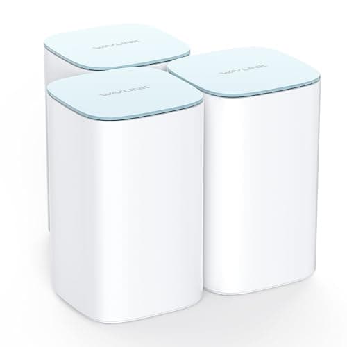 Image of WAVLINK AX3000 WiFi6 Mesh System, Dual-Band Whole Home Whole Home Mesh WiFi 6 System, Covers up to 4800 Sq.Ft., Connect up to 256 Devices, 5x5dBi Antennas, Beamforming, APP Management, 3-Pack