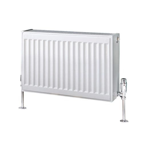 Image of Milano Compact White Type 33 Horizontal Triple Panel Convector Radiator - 400mm x 600mm