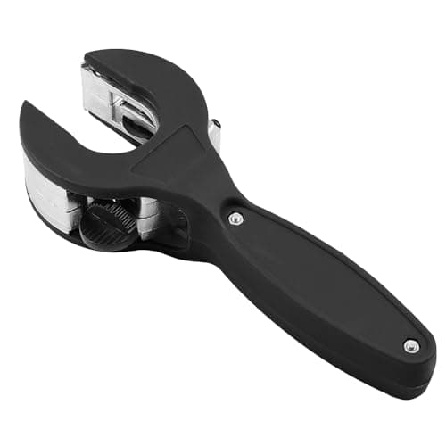 Image of Ratcheting Tubing Cutter, 6–23MM Adjustable Range Tube Cutter for Stainless Steel, PPR Plastic, Aluminum, Copper Tubes