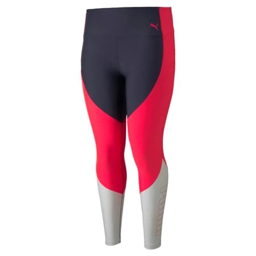 Image of PUMA Plus Size Train High-Waist 7/8 Eversculpt Tights Sunblaze/Spellbound 2X