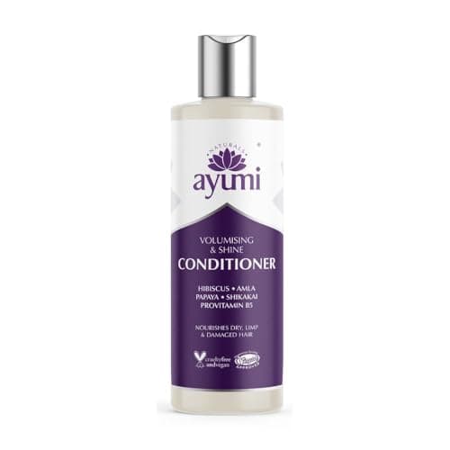 Image of Ayumi Volumising & Shine Conditioner for Hair | Sulphate Free Conditioner with Amla | DHT Blocker HairConditioner with Pumpkin| Anti FrizzConditioner for Damaged Hair Treatment | 250 ml