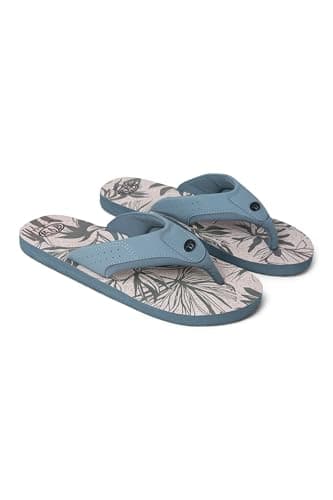 Image of Animal Jekyl Mens Flip-Flops - Slip-on, Lightweight & Comfortable with Soft Padded upper Straps - Best for Spring Summer, Beach & Outdoors Pale Green (02) Adult Shoe Size 8