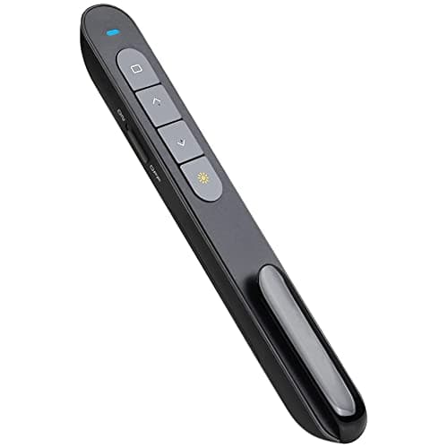 Image of Presentation Clicker for PowerPoint Remote, Hyperlink Volume Wireless Presenter Remote Presentation Pointer, USB Presentation Remote Slide Advancer PPT Clicker for Computer Laptop Mac