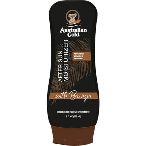Image of Australian Gold After Sun Moisturiser with Bronzer 237ml