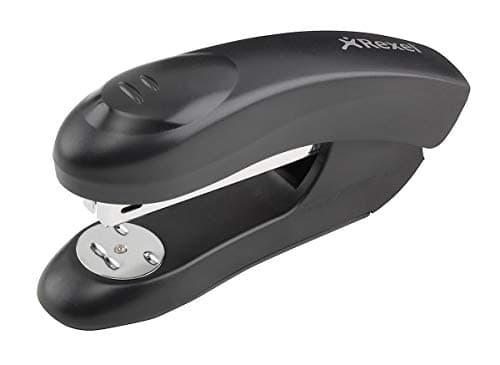 Image of Rexel Gemini Half Strip Stapler, 15 Sheet Capacity, Uses 24/6 and 26/6 Staples, Plastic Body, Black, 2104107