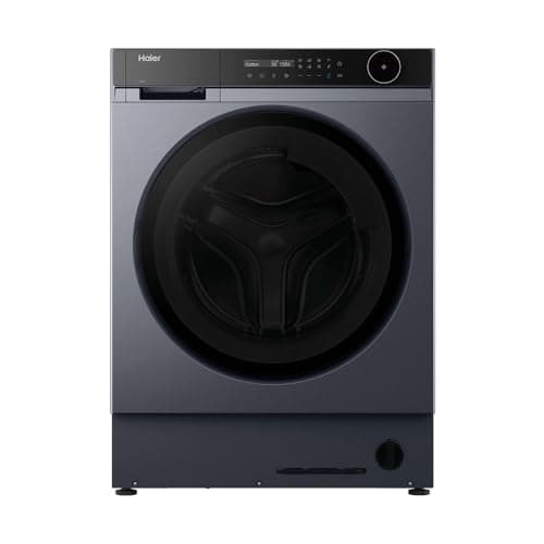 Image of Haier Series 8 HWB100B14858GUUK Integrated 10kg WiFi Connected Washing Machine with 1400 rpm - Graphite - A Rated