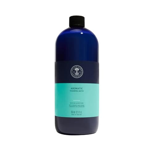 Image of Neal's Yard Remedies Aromatic Foaming Bath | Helps the Mind & Body - Relax & Unwind | 950ml , Packaging may vary