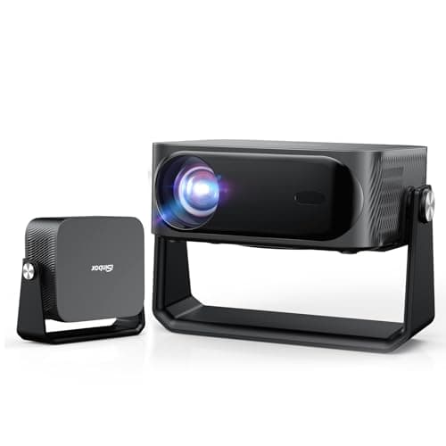 Image of [1500 ANSI/Auto Focus & Keystone/Built-in APPs] 4K Outdoor Projector with Wifi and Bluetooth, Smart Portable Proyector with Built in Apps YouTube/PrimeVideo & Dolby, Home Theater with HDR10+
