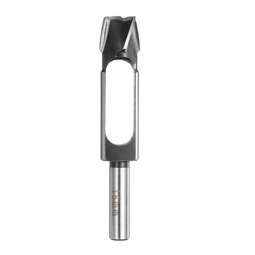 Image of sourcing map Wood Tenon Dowel Plug Cutter 16mm Metric Tenon Dowel Cutting Tools Drill Bit High Speed Steel Wood Plug Dowel Cutter with Round Shank for Woodworking Furniture Making