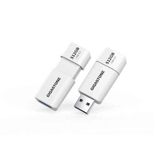 Image of GIGASTONE 512GB 2-Pack Z60 USB 3.2 Gen1 Flash Drive, R/W 120/80 MB/s Ultra High Speed Pen Drive, Capless Retractable Design Thumb Drive, USB 2.0 / USB 3.0 / USB 3.1 Interface Compatible