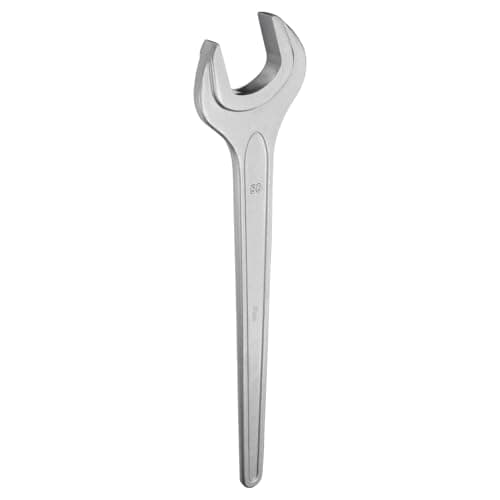 Image of sourcing map Single Open Ended Spanner Wrench, 50mm, Thicken CR-V Steel Open End Wrench Tool for for Automotive Repair and Furniture Assembly, Grey