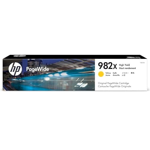 Image of HP T0B29A 982X High Yield Original PageWide Cartridge, Yellow, Single Pack