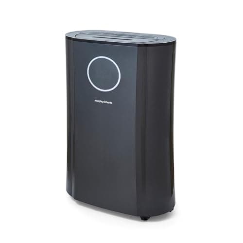 Image of Morphy Richards PureFresh 20L/Day Dehumidifier, 40m2 Coverage, Laundry Mode, HEPA Carbon Filter, Low Noise, Premium Air Flow, Touch Control, Smart Function, Defrost, UV/Ion, Extra Long 2m Cord, 270w
