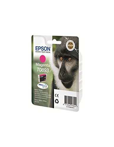 Image of Epson T0893 Monkey Genuine Magenta Ink Cartridge DuraBrite Ultra