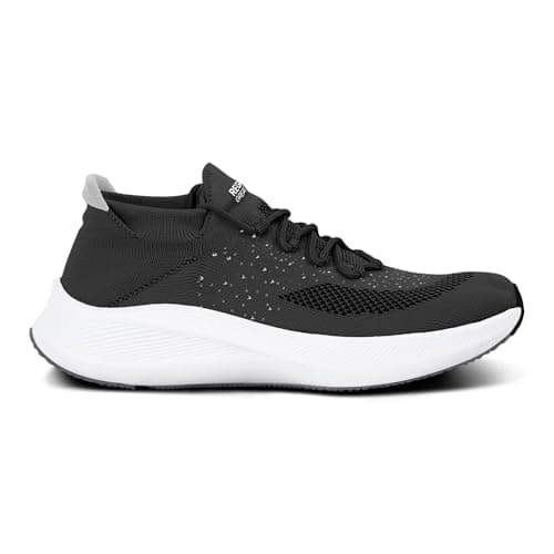 Image of Regatta Mens Orton Trainers Black Grey