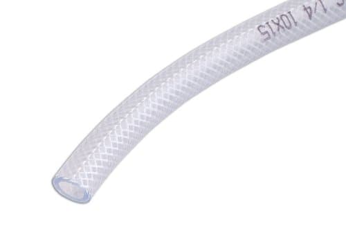 Image of Connect 30889 Clear PVC Braided Tubing 19mm ID 30m