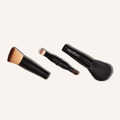 Image of The Secret Brush, Compact Travel Brush, 4-in-1 nesting brush, Woosh Beauty