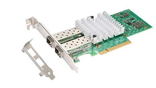 Image of QSFPTEK 10G Ethernet Network Card, 10Gb Dual-Port SFP+ Port Server with Intel 82599ES Chip for Intel X520-DA2, PCIe 2.0x8, Ethernet LAN NIC Card PCI-E Support Windows 7/8/10/Linux/Vmware