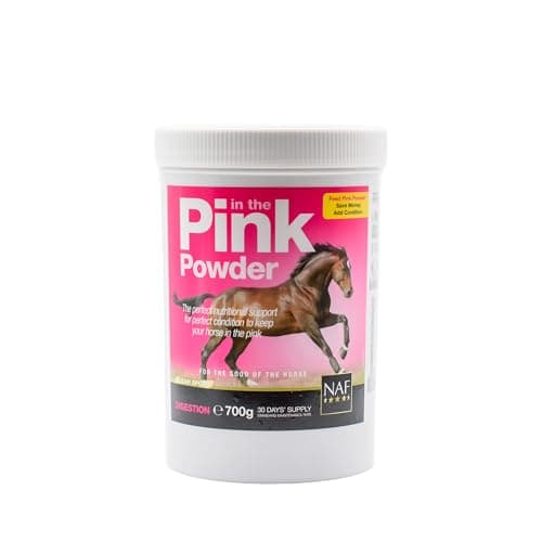 Image of NAF In the Pink Powder 700g – Premium Gut & Health Supplement for Horses – With Probiotics, Vitamins & Minerals – Supports Digestion, Condition & Immune Function