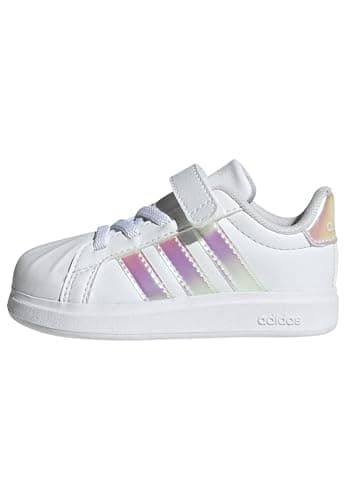 Image of adidas Unisex Baby STREETTALK Shoes Infants, FTWR White/Iridescent/core White, 6.5 UK Child
