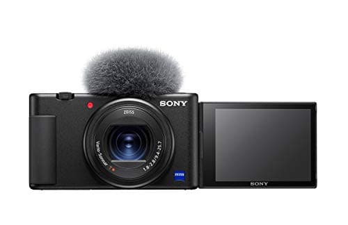 Image of Sony ZV-1 Vlog Digital Camera with Directional LCD Screen and 4K Video, Black