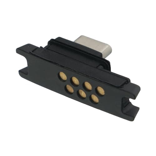 Image of Sync & Charge Docking Connector for Zebra TC51 TC52 TC56 TC57 TC510K Handheld Barcode Scanner Mobile Computer (P/N:ADP-TC51-RGIO1-03)