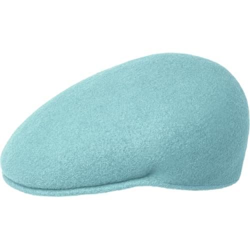 Image of Kangol 504 Flat Cap by Women/Men - Men´s hat Wool with Peak All-Season Spring Summer Autumn Winter - L (58-59 cm) Mint Green