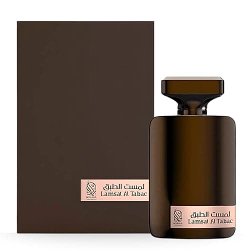 Image of Lamsat Al Tabac Perfume 100ml by Nylaa - Strong Spicy & Sweet Scent - Perfume for Men and Women - Tobacco Vanille Eau de Parfum