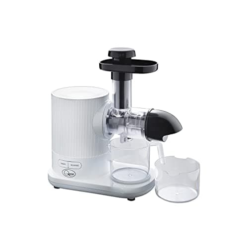 Image of Quest 150W Slow Juicer/Cold Press Style/Masticating Juicer/Quiet <60 dB Motor/Higher Nutritional Value & Juice Yield/Accessories Included (White)