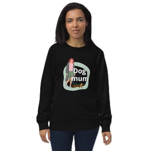 Image of Woman's Organic Sweatshirt Black