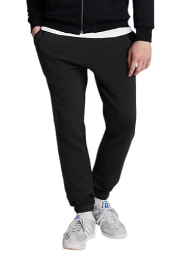 Image of Lyle & Scott Mens Jogging Pants Jet Black S
