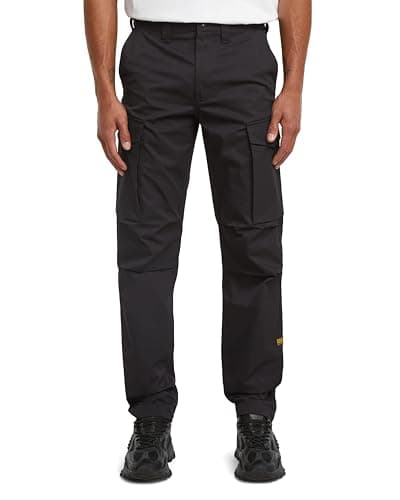 Image of G-STAR Men's Core Regular Cargo Pants, BLACK (dk black D24309-E062-6484), 38W / 38L