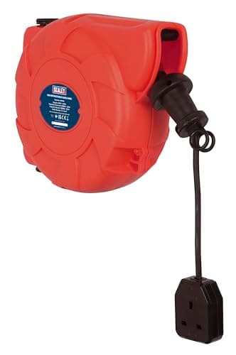 Image of Sealey Crm101 Cable Reel System Retractable 10Mtr 1 X 230V Socket