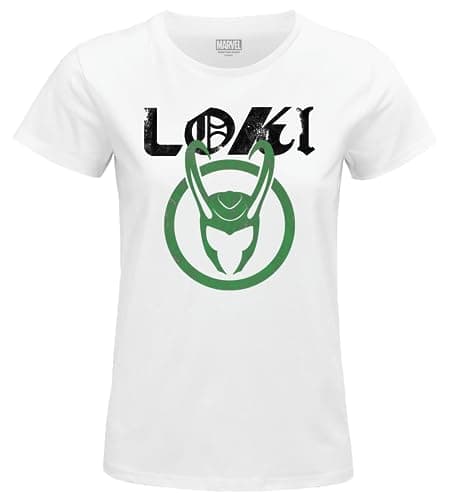Image of Marvel Women's Wolokimts011 T-Shirt, White, XXL
